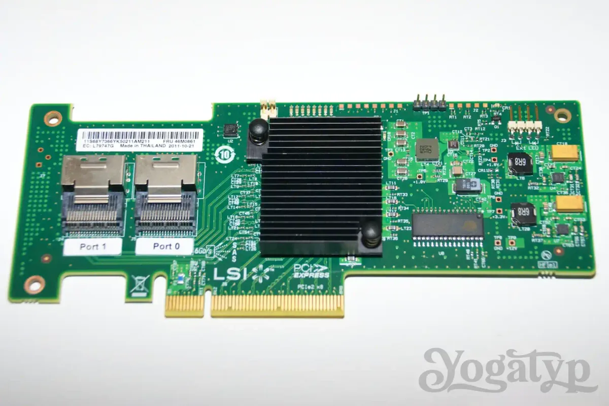 Crossflashing der IBM ServeRAID M1015 zur LSI 9211-8i
