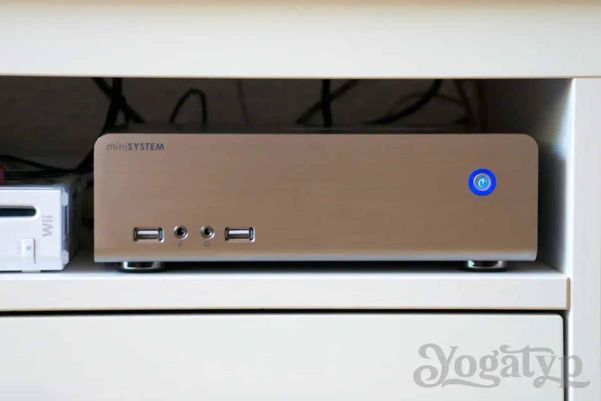 Bau eines HTPC im kleinen Alu-Gehäuse, mit externem 60 Watt Netzteil, AMD E-350, SSD und OpenELEC