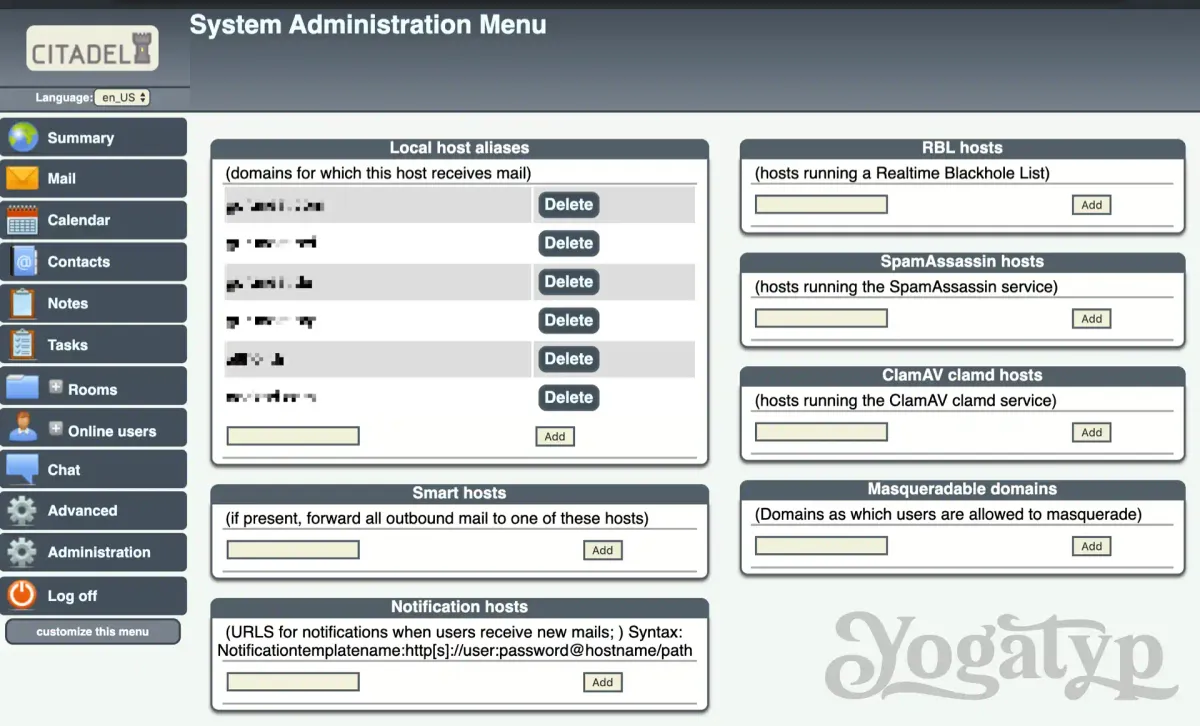 Citadel als Mailserver Alternative zu Sendmail, Postfix, Exim & Co