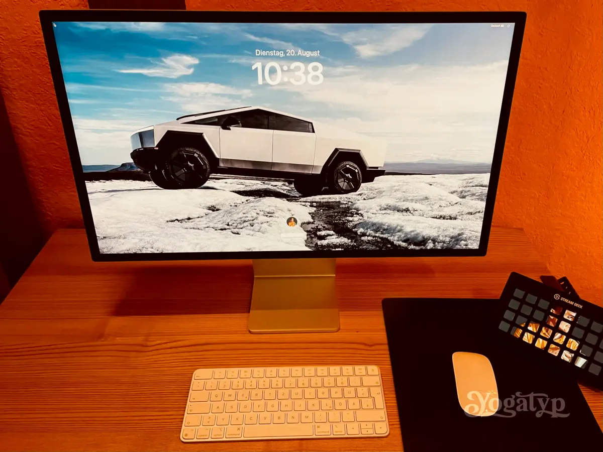 Vom Apple Studio Display am Mac mini M2 und warum es einen wertigen 38" Dell übertrumpft