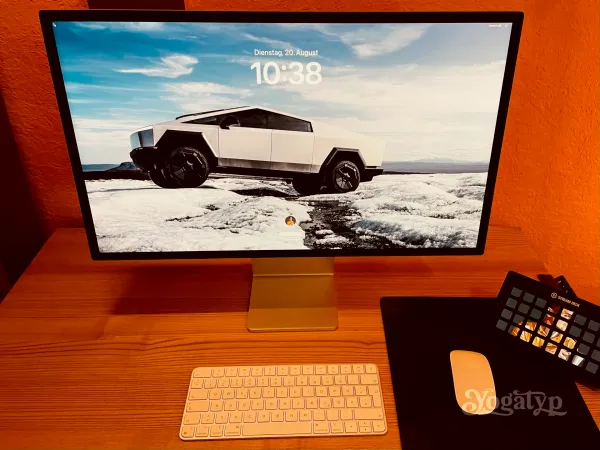 Vom Apple Studio Display am Mac mini M2 und warum es einen wertigen 38" Dell übertrumpft